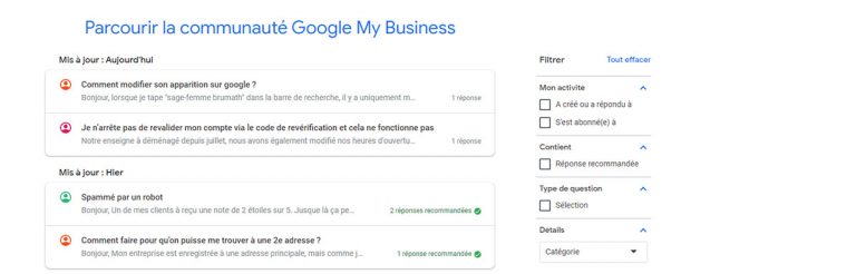 Comment établir proprement sa fiche Google My Business, exemples d’entreprises à Lannion